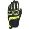DAINESE MIG 3 UNISEX KOZENE RUKAVICE BLACK/FLUO-YELLOW Velkosť: M