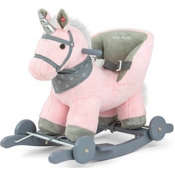 Milly Mally Hojdací koník Polly rúžový