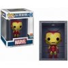 Funko Pop! Deluxe: Marvel Hall of Armor: Iron Man Model 4 (Metallic) (PX Previews Exclusive) #1036 Bobble-Head Vinyl Figure
