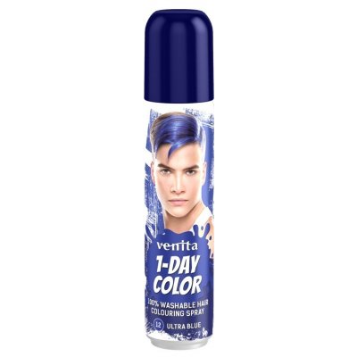 Venita 1-Day Color Ultra Blue sprej na vlasy 50 ml