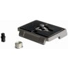 Manfrotto Quick Release Plate with 1/4'' Screw and Rubber Grip (200PL) - Manfrotto 200PL-14