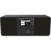 Telestar TOP250 stereo internetové/DAB+/FM rádio, Bluetooth, USB nahrávání, Wi-Fi, CZ OSD menu,černá