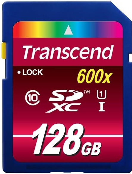 Transcend SDXC 128GB UHS-I U1 TS128GSDXC10