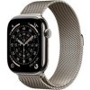 Inteligentné hodinky Apple Watch Series 11 GPS + Cellular 42mm prírodný titán - prírodný milánsky ťah (MF8P4WF/A)