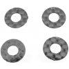 Revolution Design Ultra 1/10 Offroad & 1/12 Onroad karbónové podložky, 4 ks pre 5 mm stĺpiky