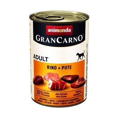 Animonda GRANCARNO cons. ADULT hovädzie/krôčie mäso 400g