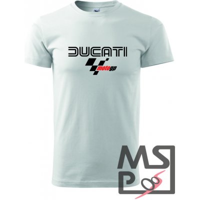 Pánske tričko s motívom Ducati MotoGP žlté