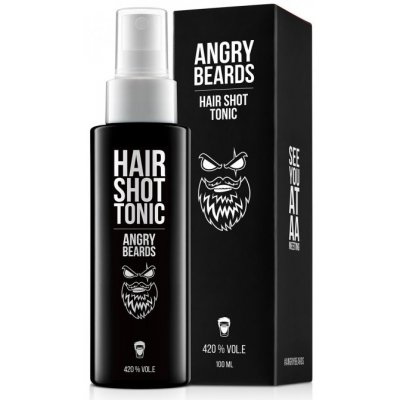 (EXP:9/24) Angry Beards Hair Shot Tonikum - tonikum na vlasy, 100 ml