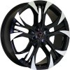 WOLFRACE Assassin GT2 hliníkové disky 8,5x20 4x100 ET45 Gloss Black Polished