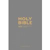 NIV Pocket Charcoal Soft-tone Bible with Zip