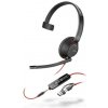 Poly Blackwire 5210 USB-C/A/3,5 mm jack headset (8X230AA)