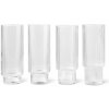 ferm LIVING Poháre na long drink Ripple číre 300 ml, 4 ks