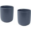 Male súprava 2 keramických hrnčekov 200 ml - Sýto modrá