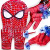 SPIDERMAN 4v1 VYSTREĽOVAČ 2x RUKAVICA MASKA FIGÚRKA