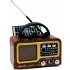 Sieťovo-batériové rádio AM, FM, SW Farrot RX-977S