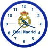 Real Madrid FC Nástenné hodiny Real Madrid FC, modro-biele