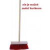 Janegal Metla drevená s násadou tvrdý vlas 25 cm