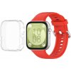 PROTEMIO 78738 PROTEMIO COVER SET Remienok + obal na hodinky Huawei Watch Fit 3 červený