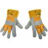 Kožené pracovné rukavice 12pár / veľkosť 10,5 G73545 Geko