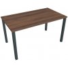 Hobis Pracovný stôl Uni, 140x75,5x80 cm, orech/čierna
