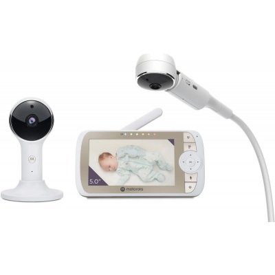 Motorola VM65X Connect baby monitor / 5" (12,7 cm) / biela