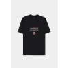 Captain America 3 Heroes Men's Short Sleeved T-shirt Loose Fit Black