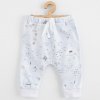 Detské bavlnené nohavice Jogger New Baby For Babies ocean - 56 (0-3m)