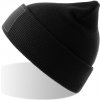 Atlantis Headwear Čepice patch Wind-S Patch, pletená COT33029300299-black Černá UNI