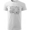 Matematika - čomu nerozumieš - Klasické pánske tričko vyššej gramáže - 2XL ( Biela )