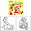 Omaľovánka štvorcová Strawberry