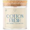 Goodie Svíčka s dřevěným praskajícím knotem - Cotton Fresh 280 g