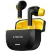 Canyon Hexagon 7, True Wireless Stereo Bluetooth 5.4 slúchadlá do uší. ANC, ENC funkcie, výdrž 27 hod, žlto-čierne CNS-TWS7BY