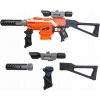 DOPLNKY PRE NERF X 4 PAŽBA ZAMERIAVAČ TLMIČ RUKOVÄŤ
