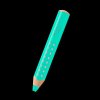 Pastelka Faber-Castell Grippy - tyrkysově zelená -