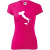 Taliansko obrys - Dámske Fantasy športové (dresovina) - S ( Neon Pink )