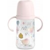 SUAVINEX | DRUHÁ fľaša s uškami BEAR 270 ml - RUŽOVÁ