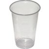 Poháre plastové 200 ml priehľadné 100% recykel (100 ks)