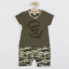 Dojčenský letný overal New Baby Army girl