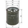 Olejový filter BOSCH F 026 407 268 F 026 407 268