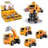 Robotické stavebné auto na zotrvačník