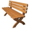 Rojaplast STRONG MASIV záhradná lavica drevená - 180 cm