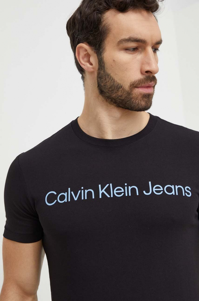 Calvin Klein Jeans tričko čierne