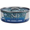 N&D CAT OCEAN Adult Tuna & Sardine & Shrimps 70 g