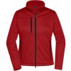 James&Nicholson Dámska softshellová bunda JN1171 Red S