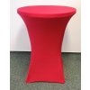 Elastický poťah pre barový stôl ?80cm - VIAC FARIEB Farba: Červená