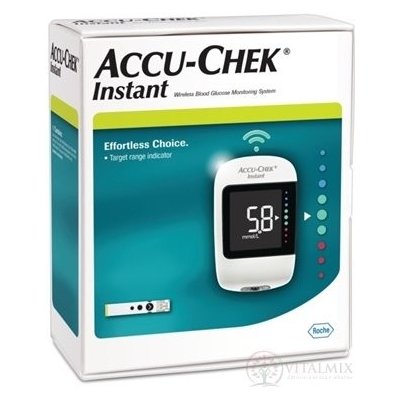 ACCU-CHEK Instant Glukomer súprava na monitorovanie krvnej glukózy 1 ks