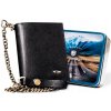 Peterson PTN 303Ł 2-1-1 čierna pánska kožená peňaženka
