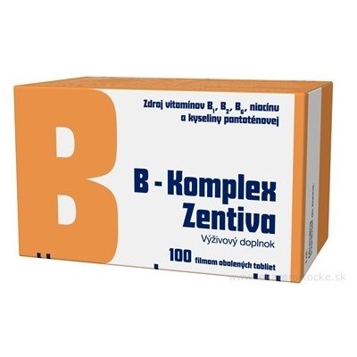 B-Komplex Zentiva tbl flm 1x100 ks
