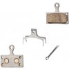SHIMANO Destičky brzdové SH G04Ti kovové, s pružinou