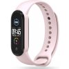 SILIKÓNOVÝ REMIENOK NA XIAOMI MI BAND 5 / 6 / 6 NFC / 7 HEYBAND ICON PINK
